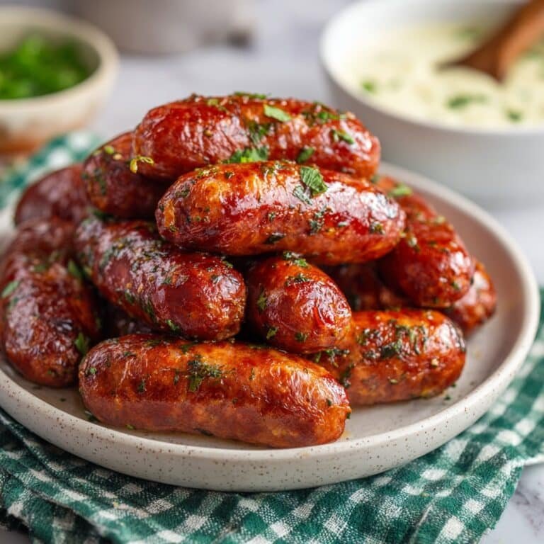 Honey Mustard Sausages Recipe