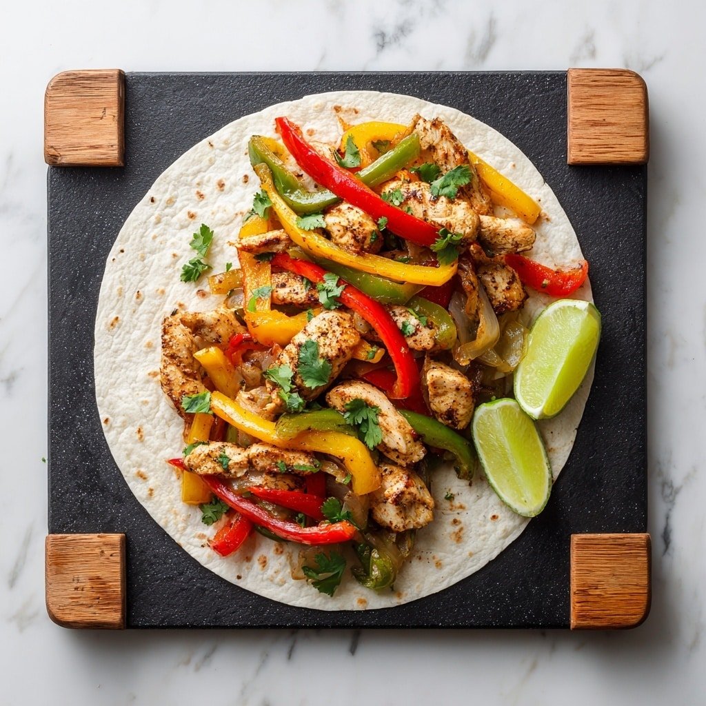 Sheet Pan Chicken Fajitas Recipe - Article Image 1 — Sheet Pan Chicken Fajitas, chicken fajitas recipe, easy sheet pan dinner, healthy fajitas, flavorful chicken fajitas
