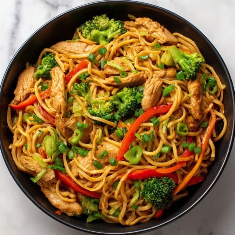 One-Pan Chicken Rice Noodles Recipe