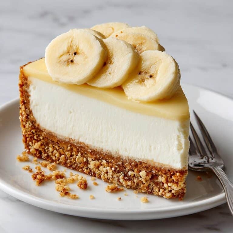 Banana Cream Cheesecake Recipe