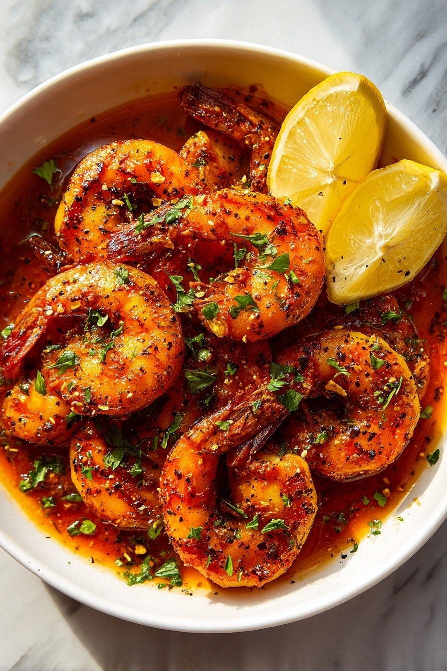 Spicy Cajun Shrimp with Rich Tomato Sauce Recipe - Article Image 1 — Spicy Cajun Shrimp with Rich Tomato Sauce, Cajun shrimp recipe, spicy seafood pasta, quick shrimp dinner, flavorful shrimp dish