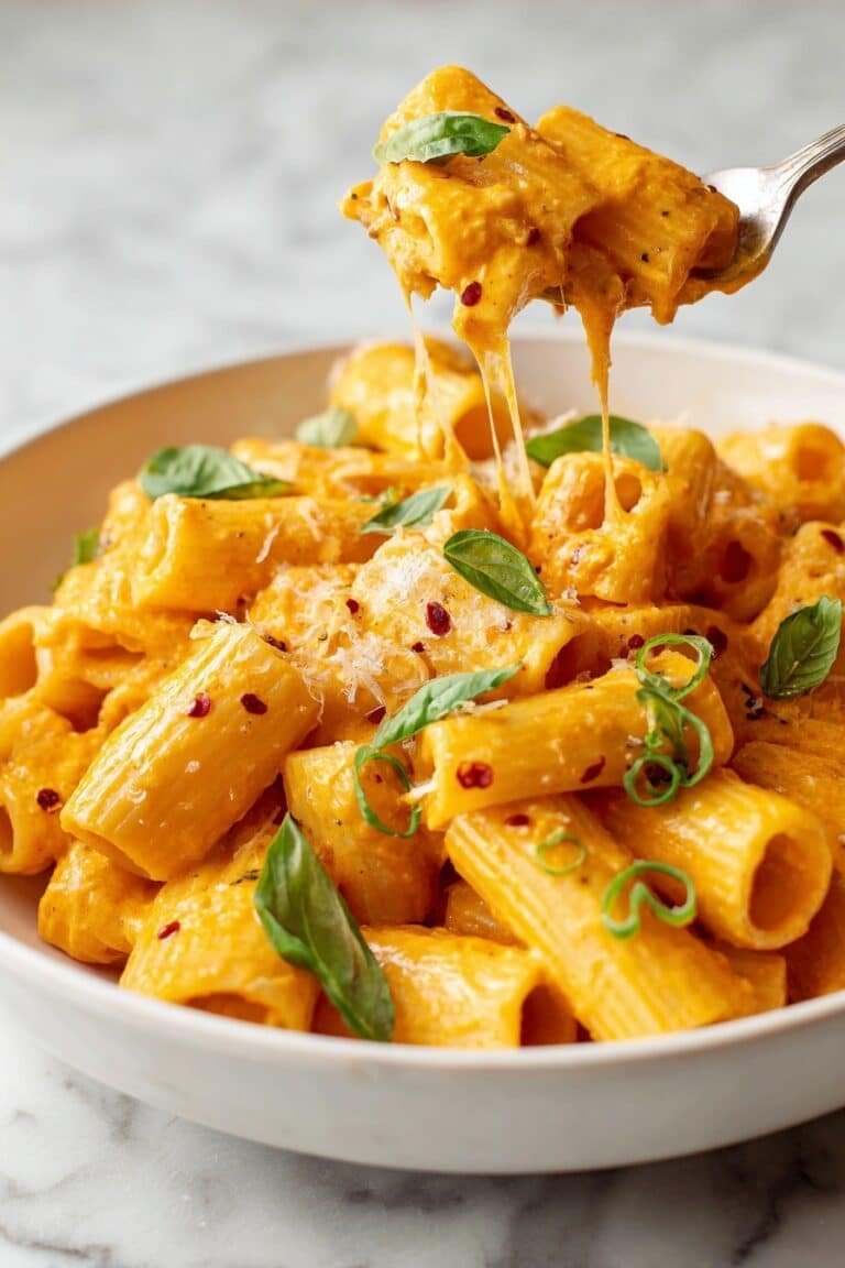 Creamy Tomato Garlic Pasta Recipe