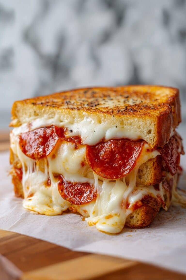 Pizza Grilled Cheese Sandwiches Recipe