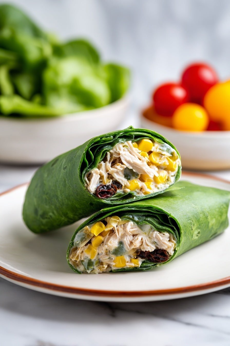 Green Goddess Chickpea Salad Wraps Recipe - Article Image 1 — Green Goddess Chickpea Salad Wraps, healthy chickpea wraps, vegetarian lunch ideas, vegan wrap recipes, quick and easy vegetarian wraps