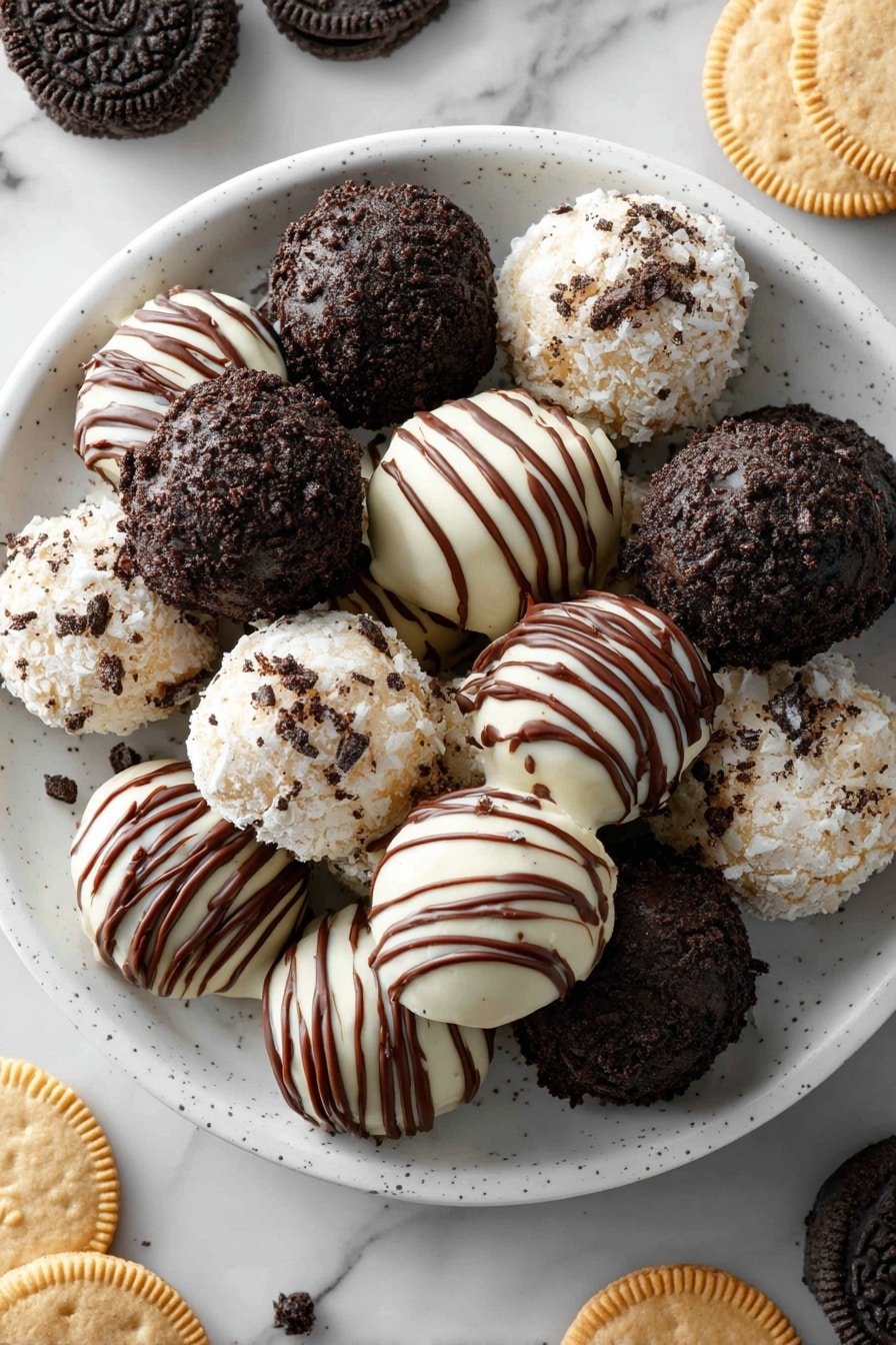 Easy Chocolate Oreo Balls Recipe