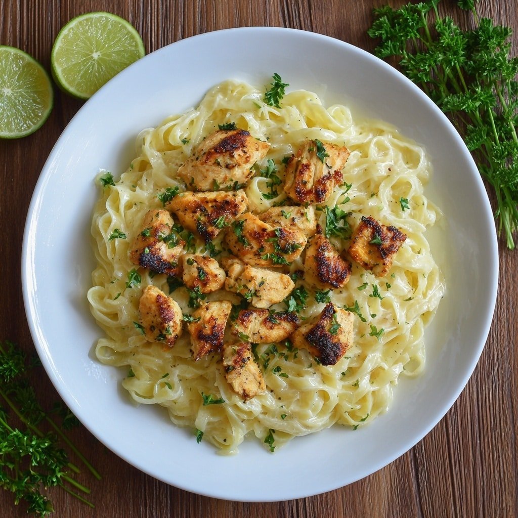 Creamy Chicken Linguine with Cowboy Butter Recipe - Article Image 2 — Creamy Chicken Linguine with Cowboy Butter, Creamy Chicken Pasta, Cowboy Butter Pasta, Easy Chicken Linguine, Comforting Pasta Dinner