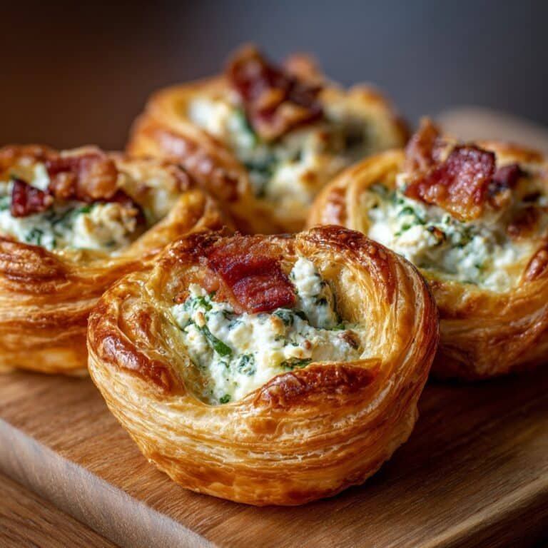 Cheese Bacon Puff Pastry Twists Recipe