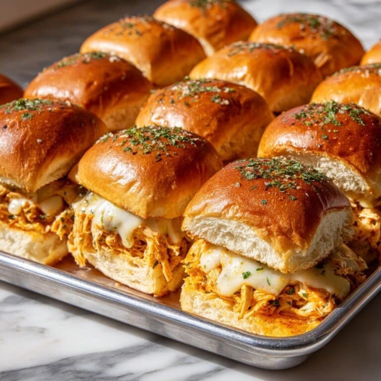 Buffalo Chicken Sliders Recipe