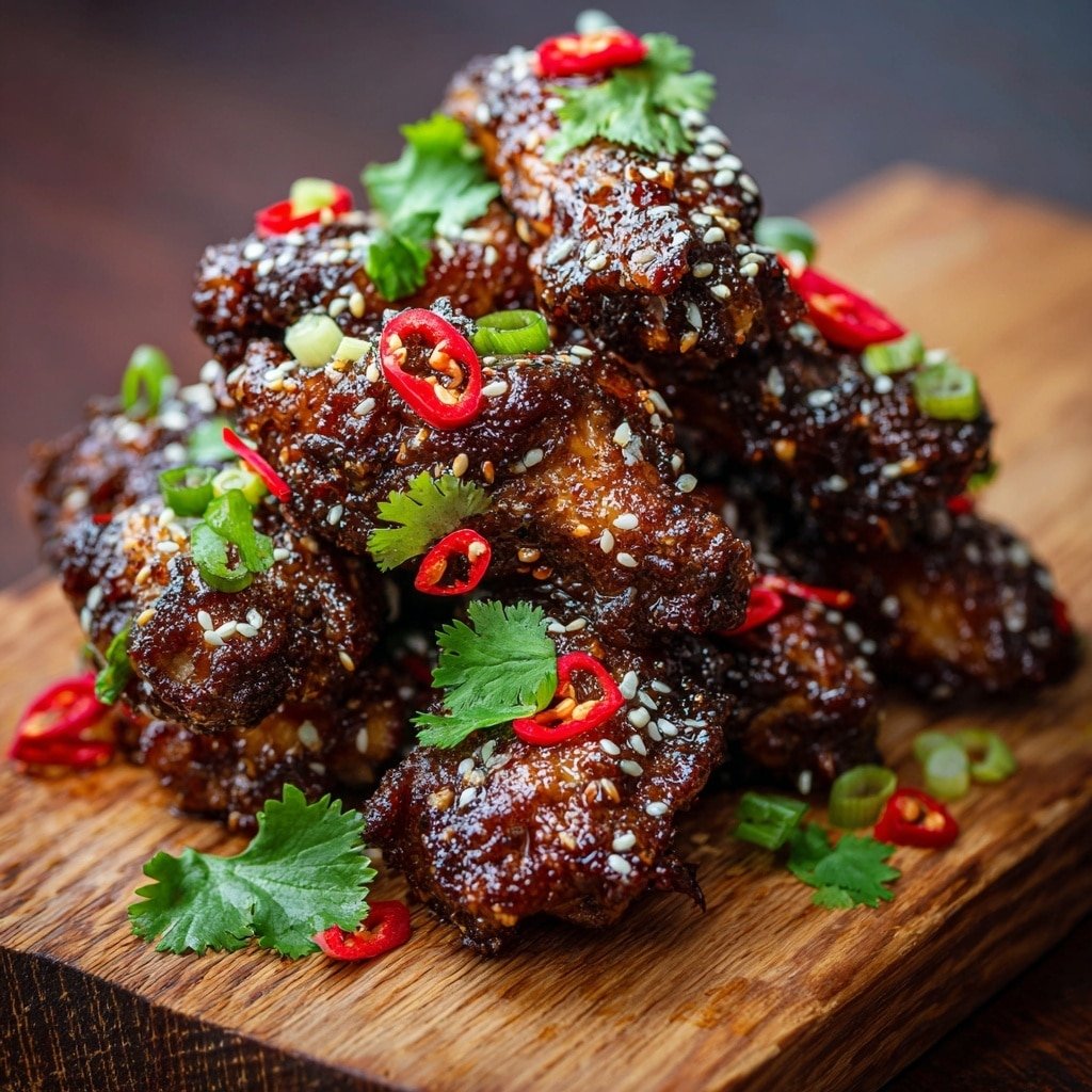 Sticky Chinese Chicken Wings Recipe - Article Image 2 — Sticky Chinese Chicken Wings, Chinese Chicken Wings Recipe, Easy Chinese Chicken Wings, Crispy Chicken Wings with Sauce, Homemade Chinese Wings