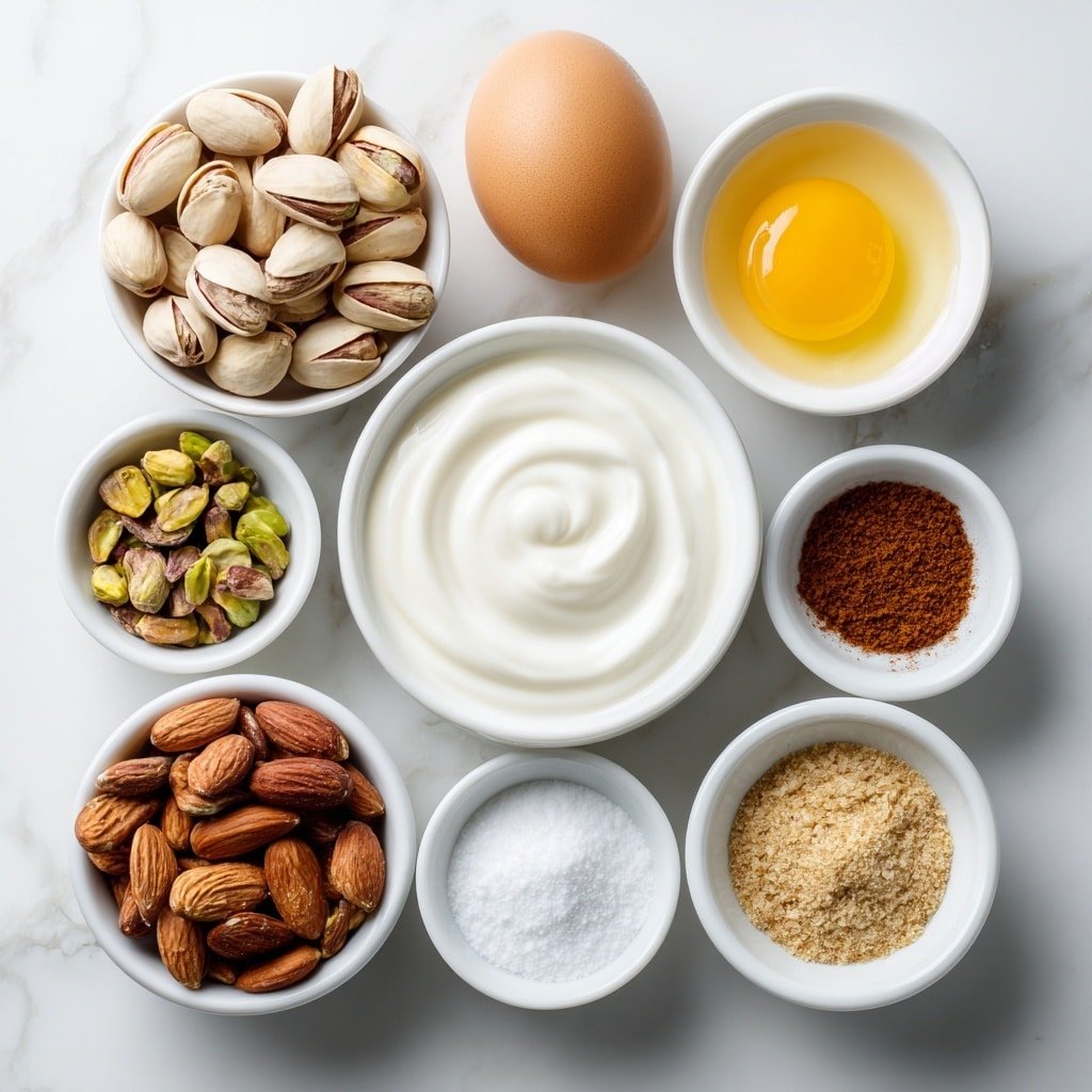 Pistachio Coquito Holiday Drink Recipe - Ingredients Image — Pistachio Coquito Holiday Drink, holiday coquito recipe with pistachios, festive coconut pistachio drink, creamy pistachio flavored holiday beverage, winter coquito with pistachios