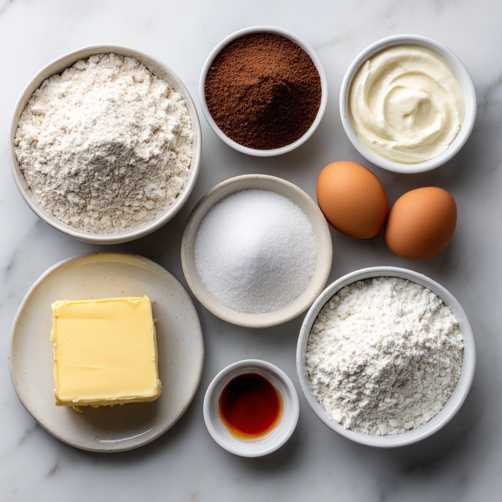 Heart-Shaped Red Velvet Pancakes Recipe - Ingredients Image — Heart-Shaped Red Velvet Pancakes, red velvet pancake recipe, romantic breakfast ideas, easy pancake recipes, festive breakfast treats