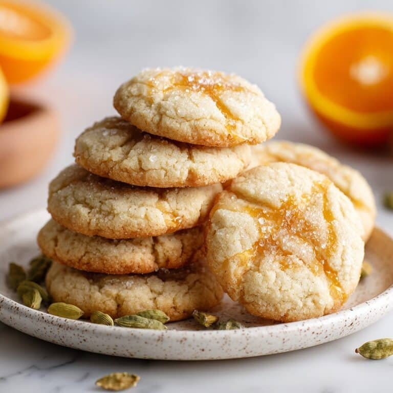 Orange Cardamom Cookies Recipe