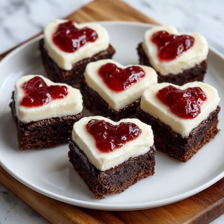 Chocolate Heart Mini Cakes Recipe