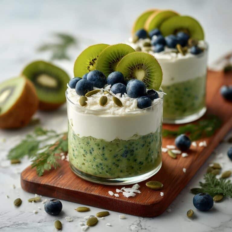 Healthy Matcha Overnight Oats Recipe