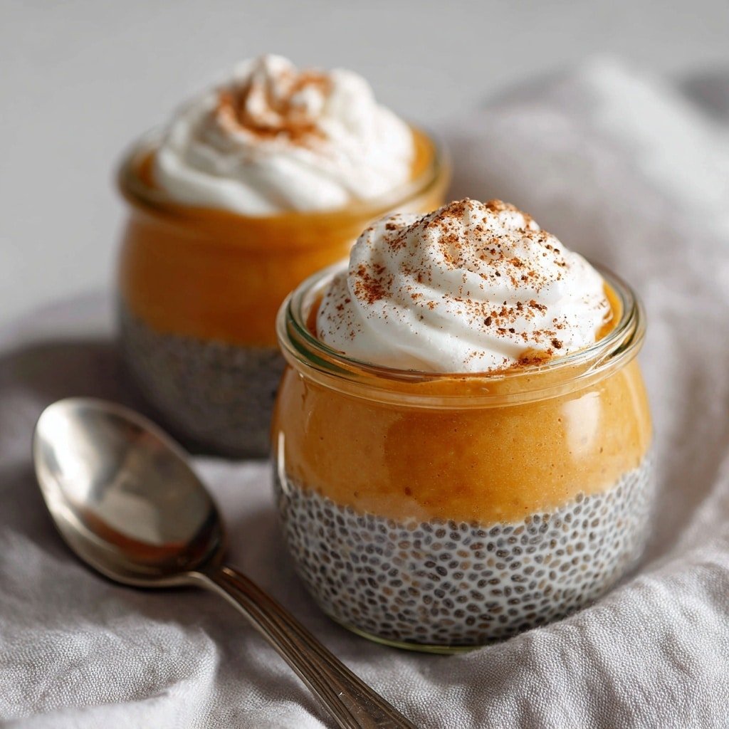 Healthy Pumpkin Chia Pudding Recipe - Article Image 1 — Healthy Pumpkin Chia Pudding, Pumpkin Chia Pudding Recipe, Autumn Vegan Pudding, Nourishing Pumpkin Dessert, Easy Chia Pudding with Pumpkin