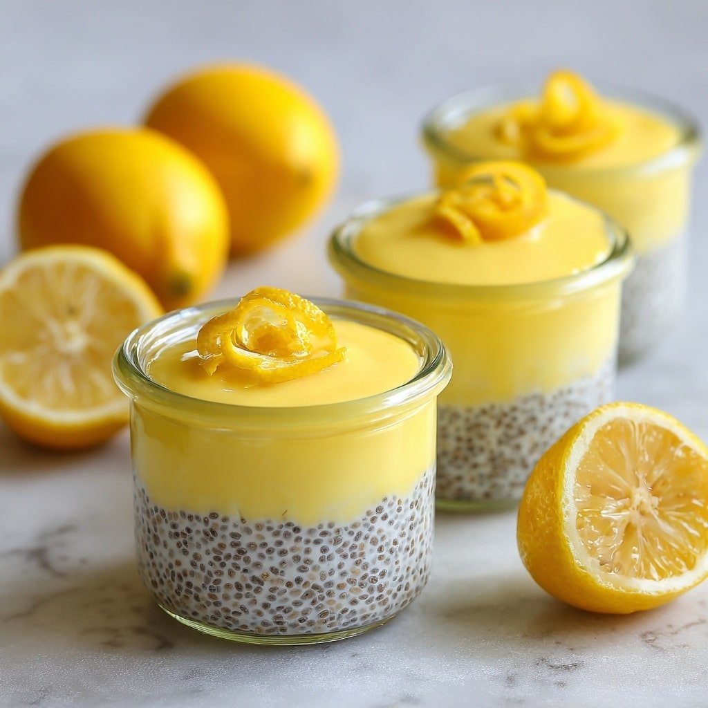 Lemon Chia Seed Pudding Recipe - Article Image 2 — Lemon Chia Seed Pudding, healthy chia pudding, vegan lemon dessert, quick breakfast options, nourishing snack ideas