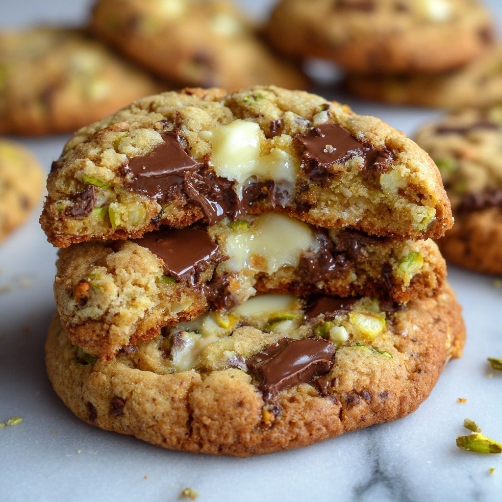 Pistachio Cream Cookies Recipe - Article Image 2 — Pistachio Cream Cookies, Pistachio Cookies, Nutty Cookie Recipe, Elegant Cookie Ideas, Sweet Pistachio Treats