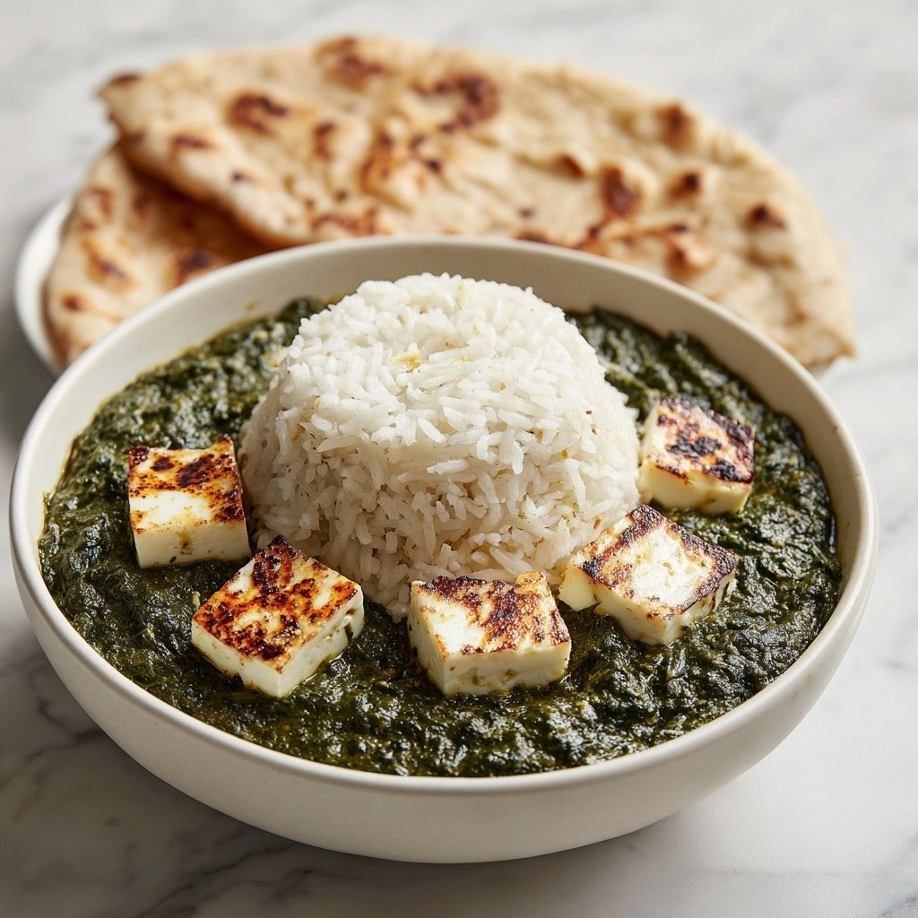 Easy Palak Paneer Spinach Curry Recipe - Article Image 2 — Easy Palak Paneer Spinach Curry, spinach curry with paneer, quick Indian spinach dish, homemade palak paneer, healthy spinach and paneer recipe