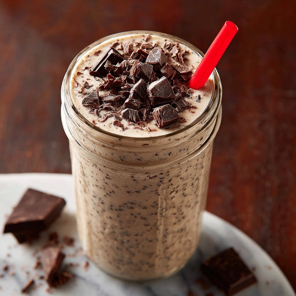 Chunky Monkey Banana Smoothie Recipe - Article Image 1 — Chunky Monkey Banana Smoothie, healthy banana smoothie, quick breakfast smoothie, chocolate banana smoothie, peanut butter banana drink