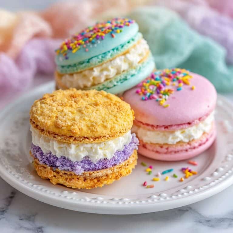 Pastel Sugar Cookie Sandwiches Recipe