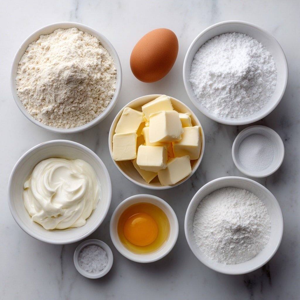 Pastel Sugar Cookie Sandwiches Recipe - Ingredients Image — Pastel Sugar Cookie Sandwiches, festive cookie sandwiches, colorful dessert ideas, spring holiday treats, easy cookie sandwich recipe