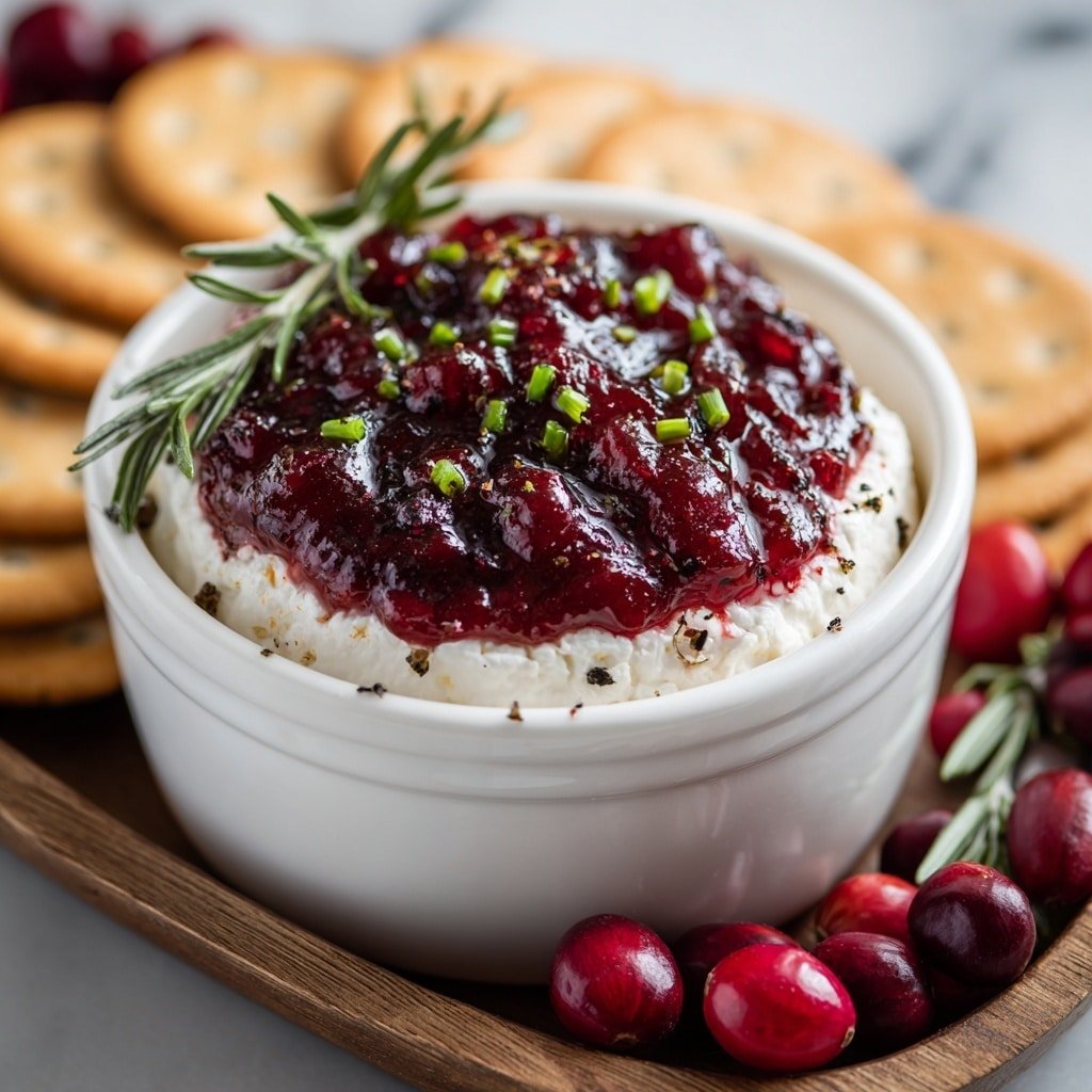 Cranberry Cream Cheese Dip Recipe - Article Image 2 — Cranberry Cream Cheese Dip, cranberry dip recipe, creamy cranberry appetizer, holiday cranberry dip, easy festive dip