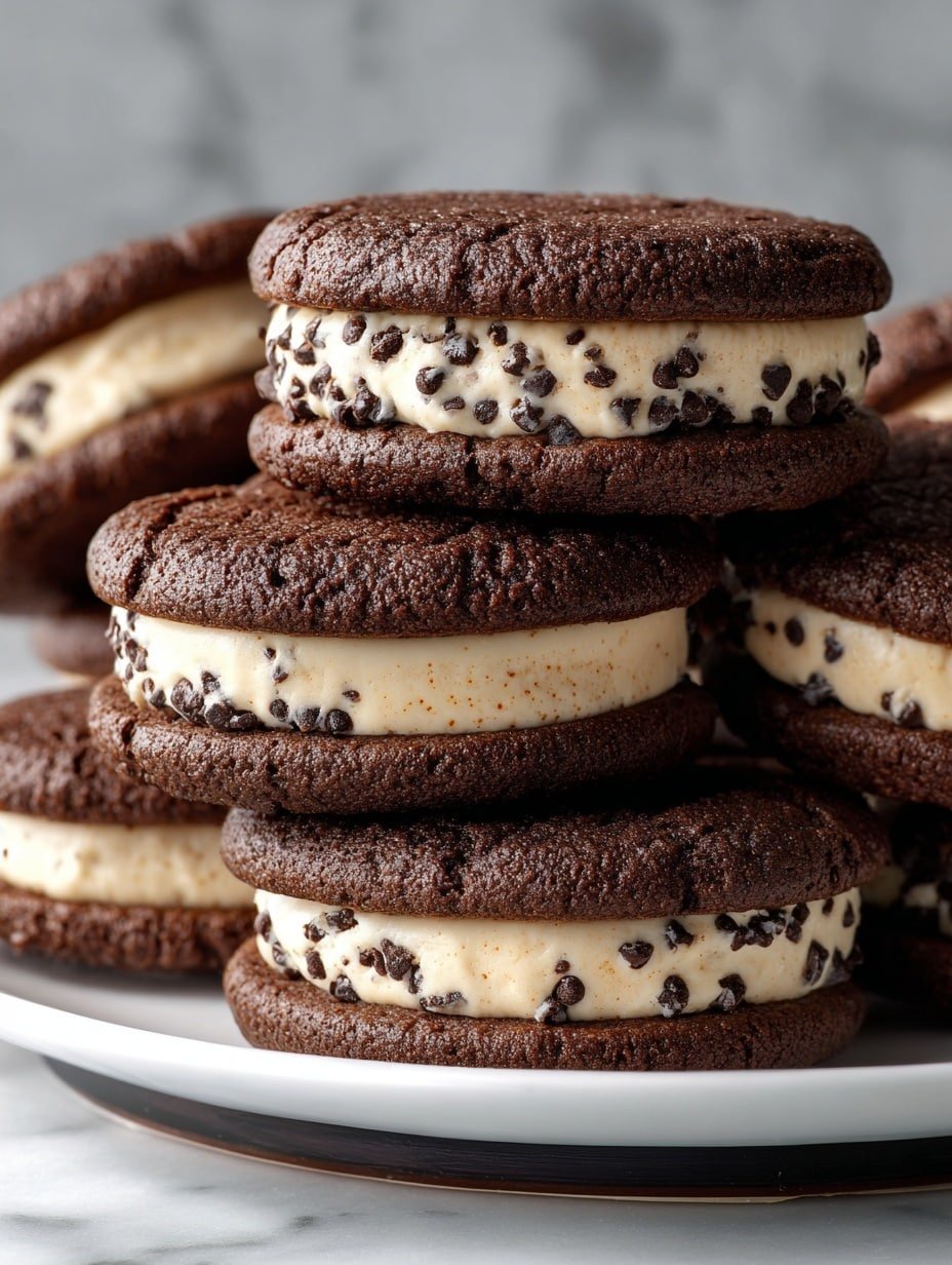 Chocolate Brownie Cookie Sandwiches Recipe - Article Image 1 — Chocolate Brownie Cookie Sandwiches, chocolate brownie cookie recipes, thick and fudgy brownie sandwiches, homemade chocolate cookie desserts, easy brownie cookie treats