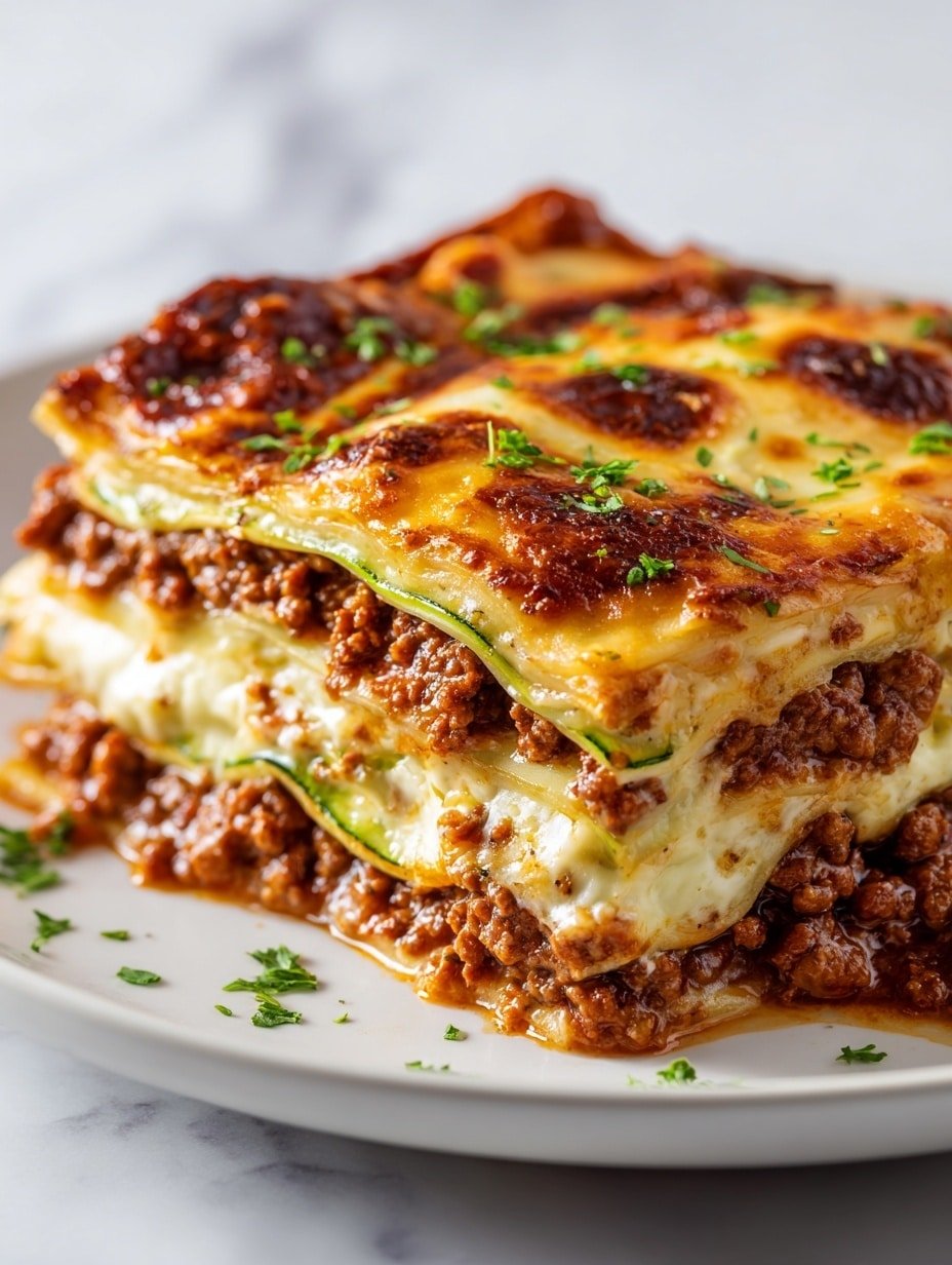 Low-Carb Zucchini Lasagna Recipe
