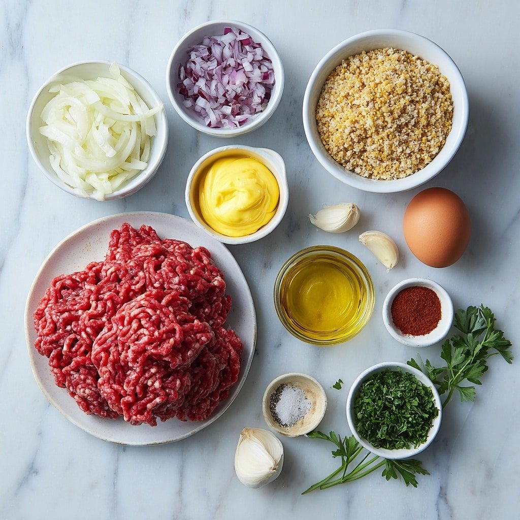 Healthy Chicken Burgers Recipe - Ingredients Image — Healthy Chicken Burgers, homemade chicken burger, nutritious chicken burger recipe, quick chicken burger, wholesome chicken burgers