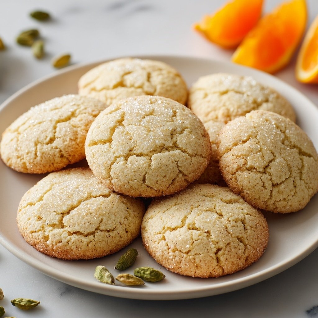 Orange Cardamom Cookies Recipe - Article Image 2 — Orange Cardamom Cookies, citrus spice cookies, homemade orange cookies, cardamom-infused cookies, soft and crispy cookies