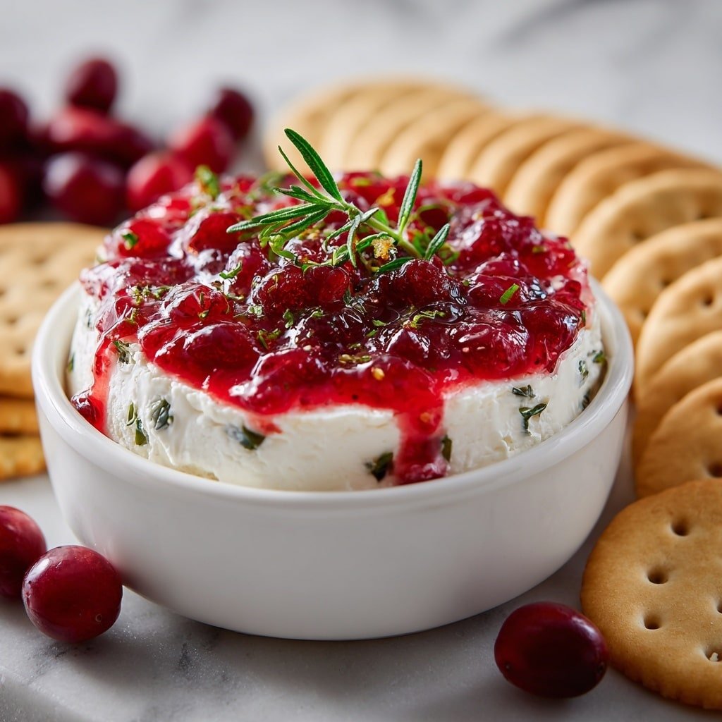 Cranberry Cream Cheese Dip Recipe - Article Image 1 — Cranberry Cream Cheese Dip, cranberry dip recipe, creamy cranberry appetizer, holiday cranberry dip, easy festive dip