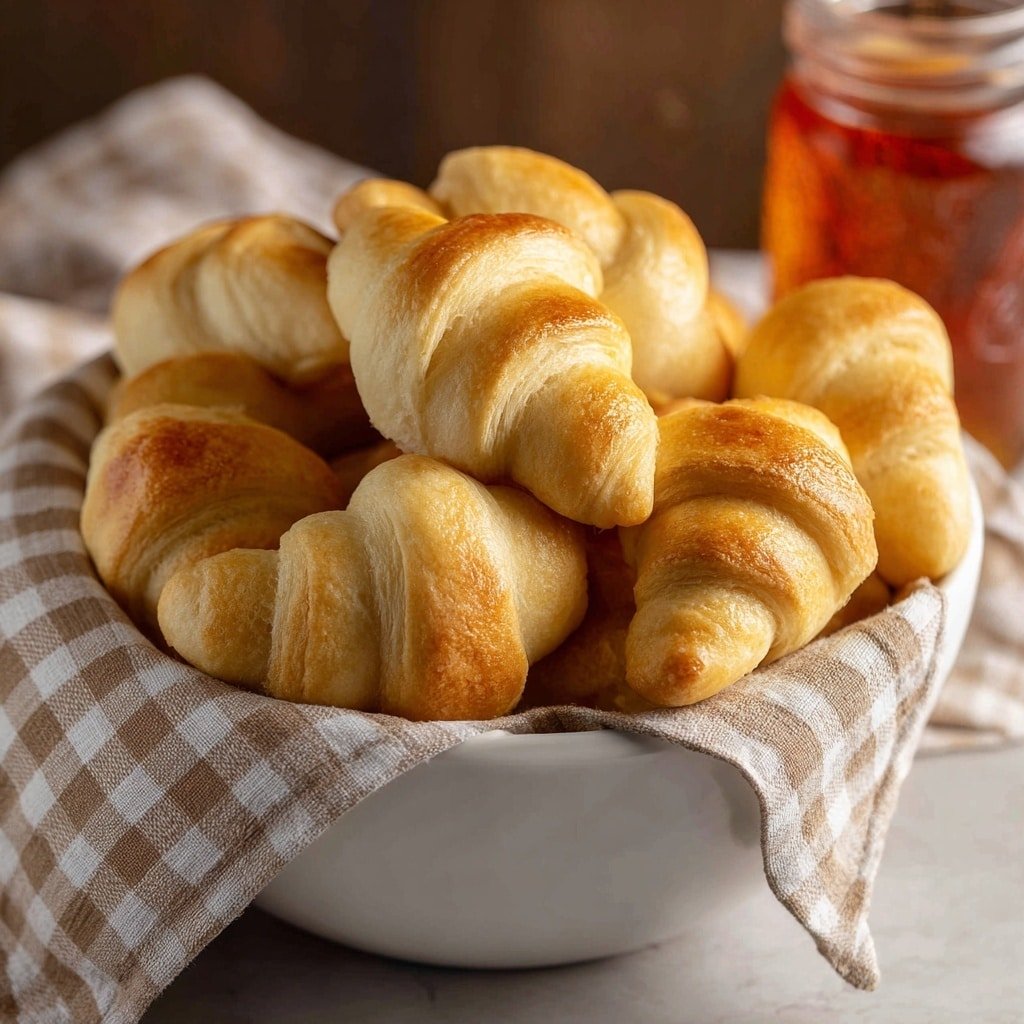 Homemade Crescent Rolls Recipe - Article Image 2 — Homemade Crescent Rolls, Crescent Rolls Recipe, Easy Homemade Rolls, Buttery Crescent Rolls, Soft Crescent Rolls