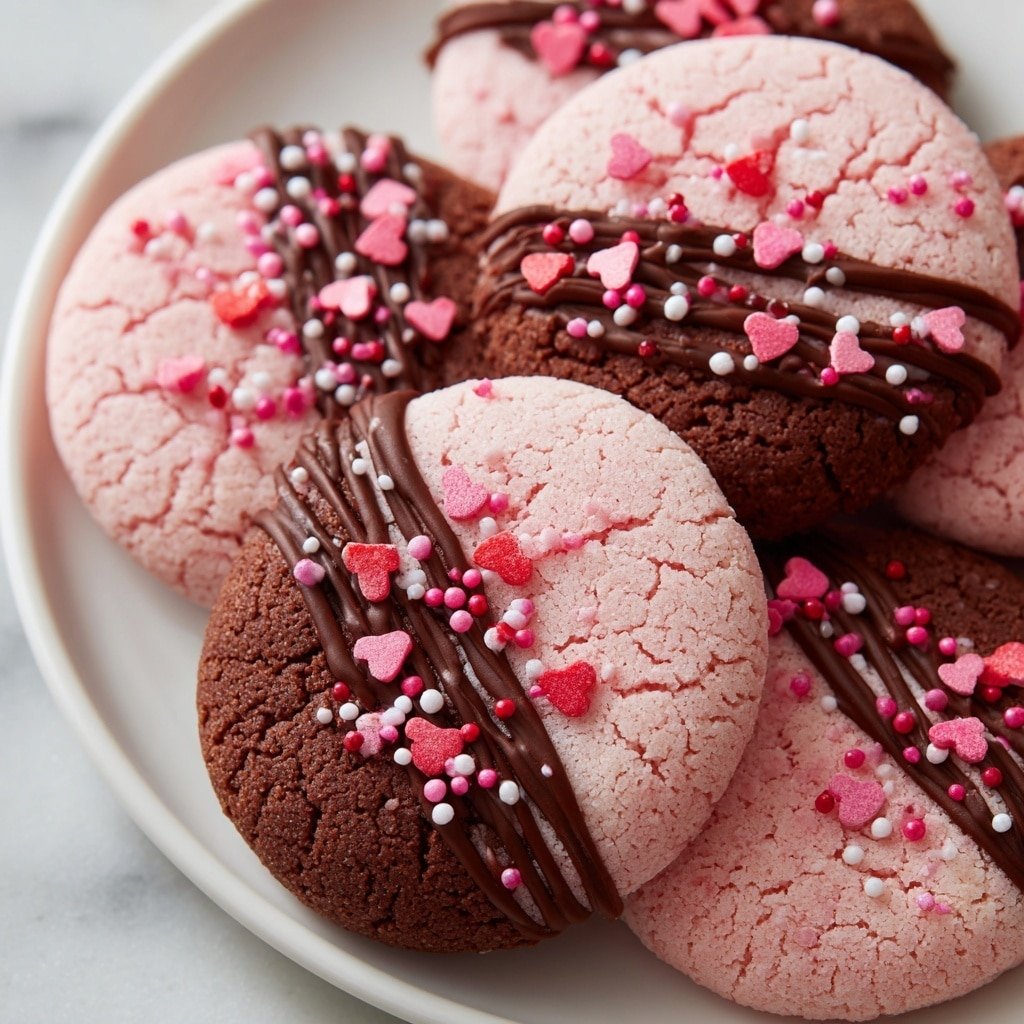 Strawberry Chocolate Cookies Recipe - Article Image 1 — Strawberry Chocolate Cookies, strawberry chocolate cookie recipe, easy strawberry cookies, homemade berry chocolate cookies, fruit and chocolate cookies