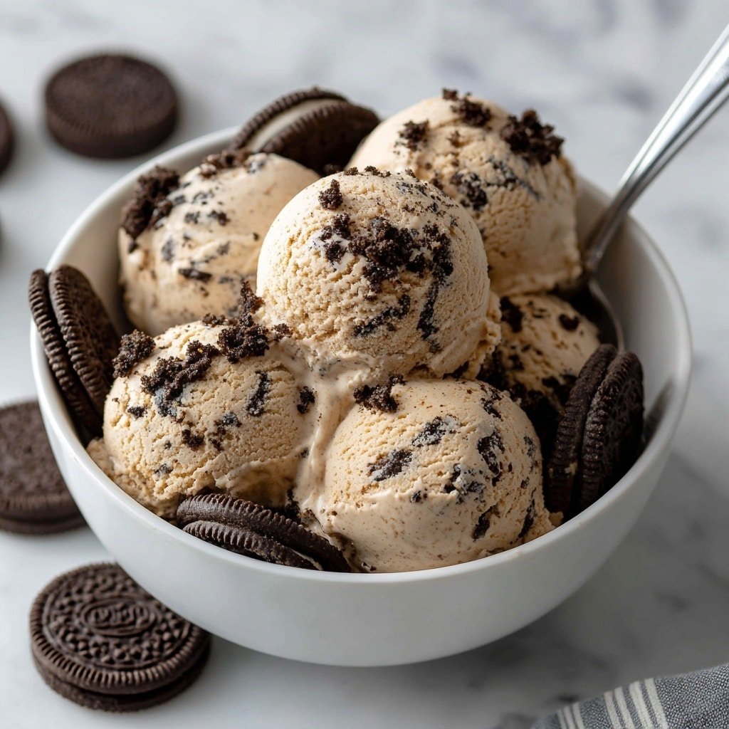 Chocolate Oreo Protein Ice Cream Recipe - Article Image 2 — Chocolate Oreo Protein Ice Cream, healthy protein ice cream with Oreos, easy homemade chocolate ice cream, nutritious Oreo dessert, high-protein chocolate treat