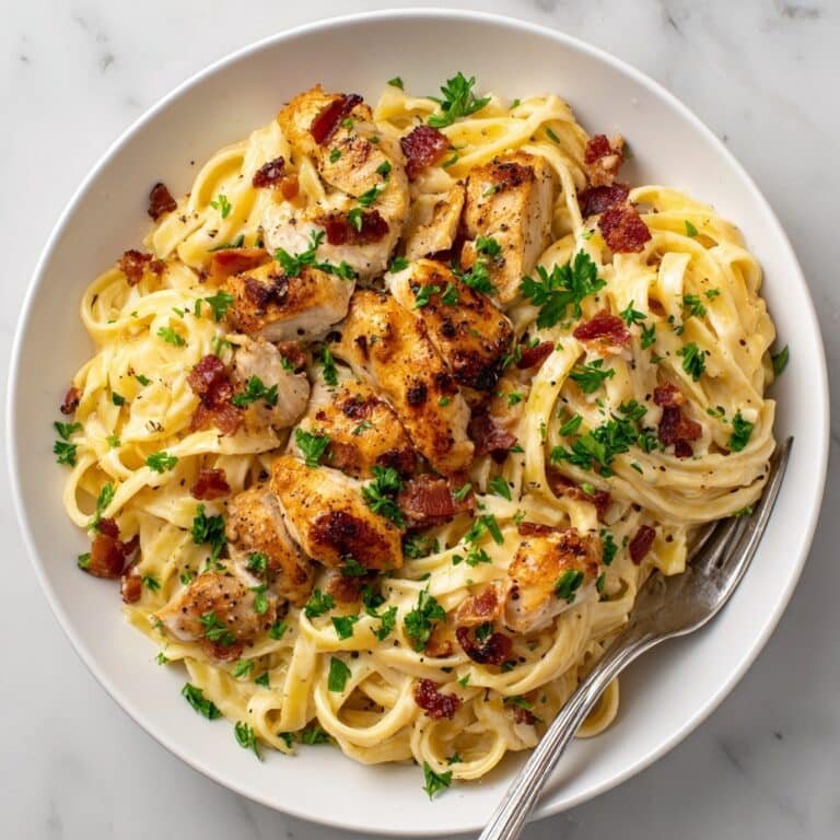 Creamy Chicken Carbonara Recipe