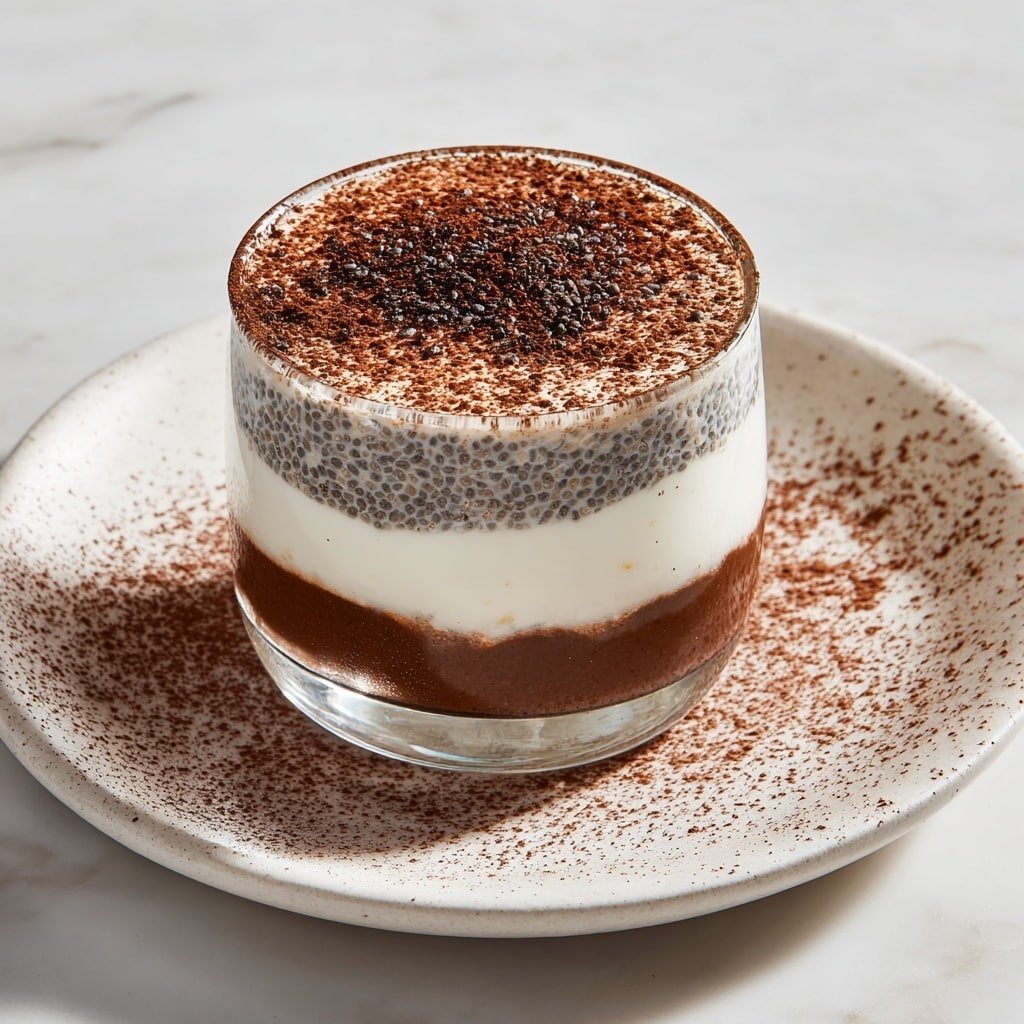 Chocolate Espresso Chia Pudding Recipe - Article Image 2 — Chocolate Espresso Chia Pudding, healthy coffee chia pudding, indulgent chocolate breakfast, quick chia pudding dessert, vegan chia pudding with coffee