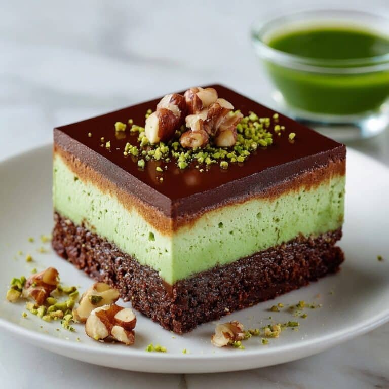 Dubai Chocolate Pistachio Brownies Recipe
