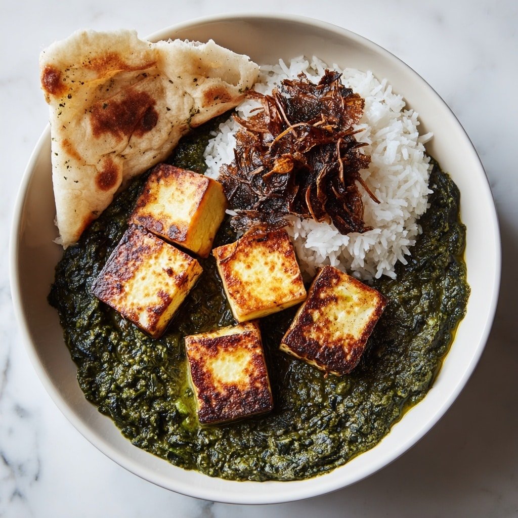 Easy Palak Paneer Spinach Curry Recipe - Article Image 1 — Easy Palak Paneer Spinach Curry, spinach curry with paneer, quick Indian spinach dish, homemade palak paneer, healthy spinach and paneer recipe