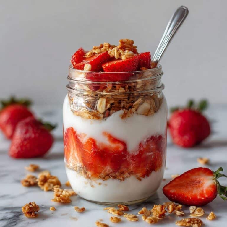Fresh Strawberry Parfaits Recipe