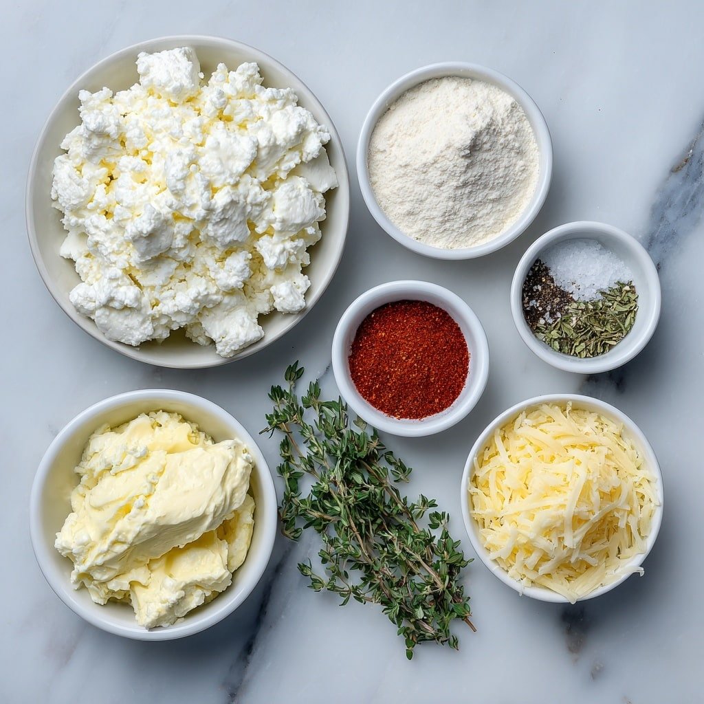 Crispy Cottage Cheese Chips Recipe - Ingredients Image — Crispy Cottage Cheese Chips, crispy cheese snacks, cottage cheese snack recipe, easy crispy cheese chips, crunchy cottage cheese bites