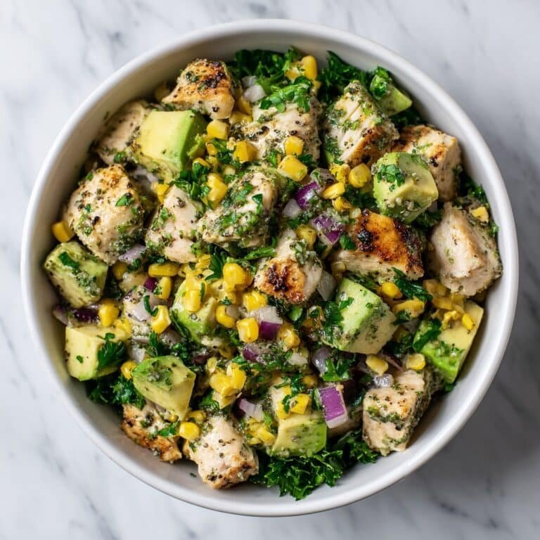 Healthy Avocado Chicken Salad Recipe