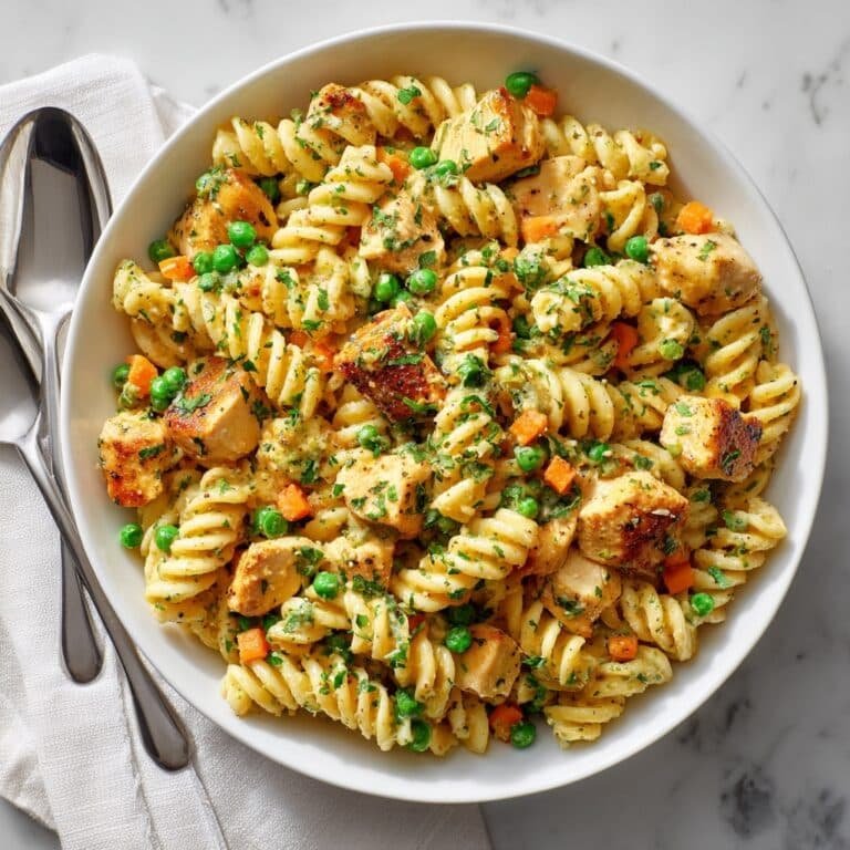 Chicken Pot Pie Pasta Bake Recipe