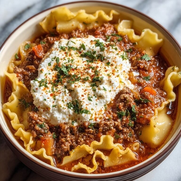 Hearty Lasagna Soup Recipe