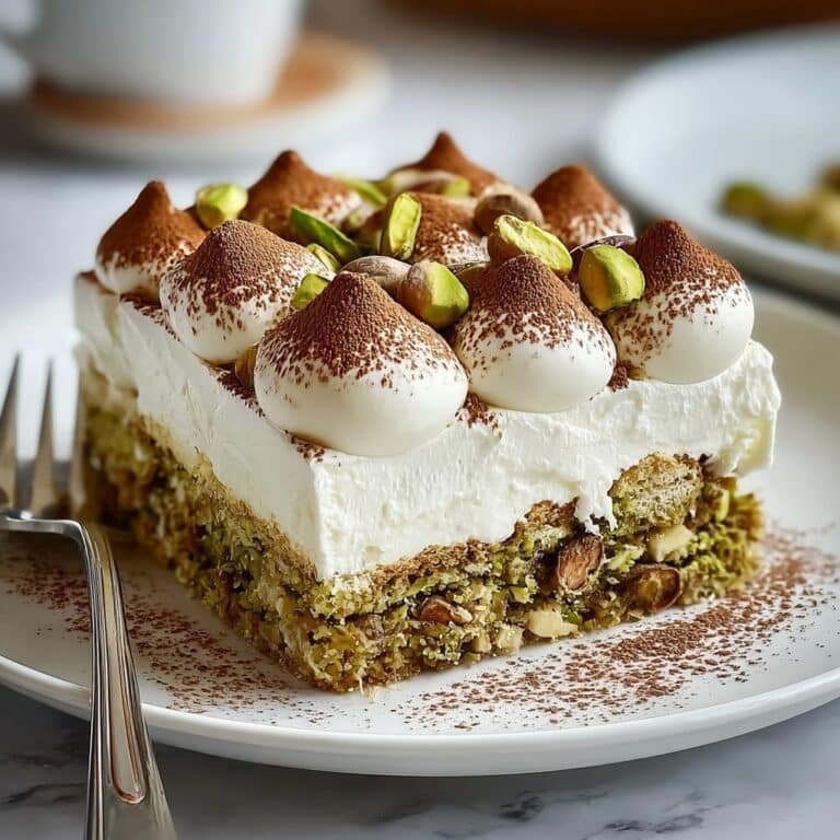 Pistachio Tiramisu Dessert Recipe