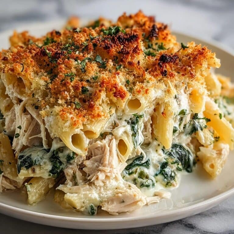 Creamy Spinach Chicken Casserole Recipe