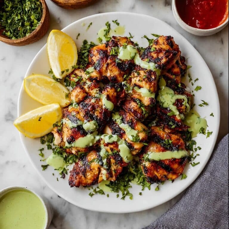 Honey Harissa Chicken Thighs Recipe