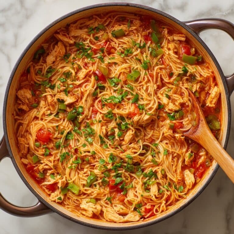 Chicken Fideo Soup with Tomato Broth Recipe