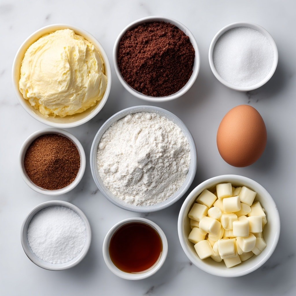 Caramel Gin Cookies Recipe - Ingredients Image — Caramel Gin Cookies, caramel cookies with gin, buttery caramel cookie recipe, spiced gin cookies, easy caramel cookie recipe