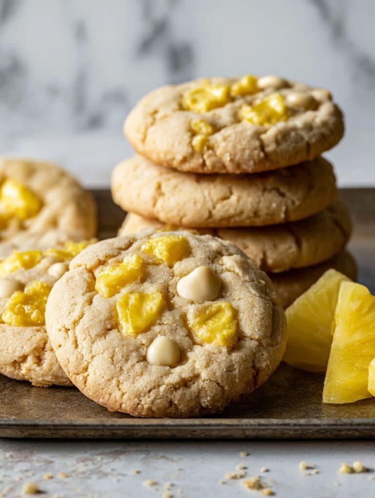 Mango Cookies with White Chocolate and Coconut Recipe
