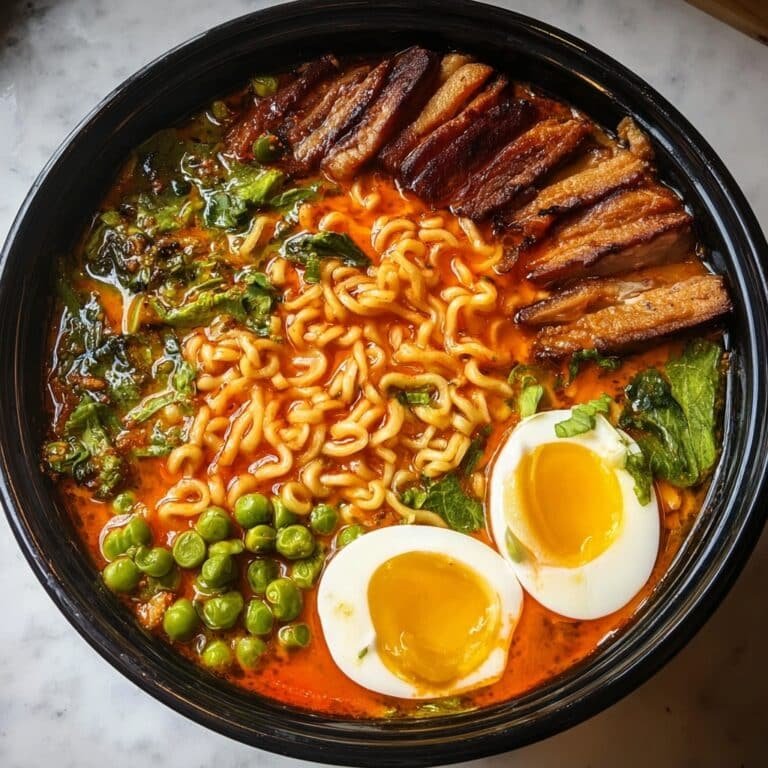 Crock Pot Ramen with Vegetables and Protein Recipe